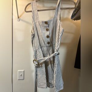 Zara striped romper - size XS